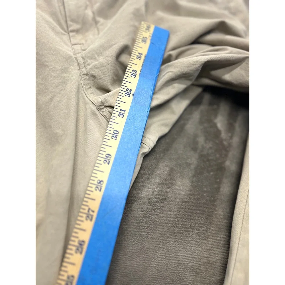 Polo Ralph Lauren Mens 42x32 Stretch Straight‎ Fit Chino Pants Khaki Tan Twill